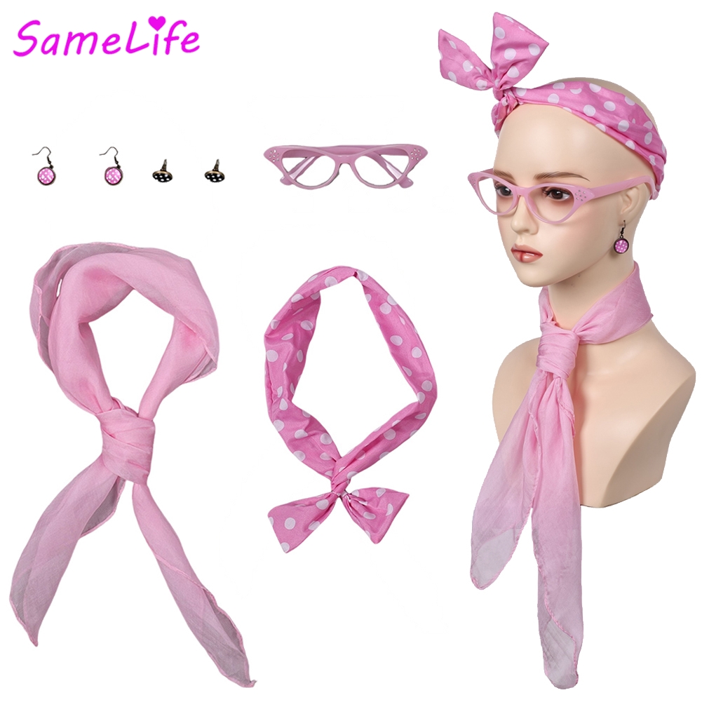 Movie Grease 1950s Pink Ladies – Women'S Accessories In The 1950S recenzja i cena