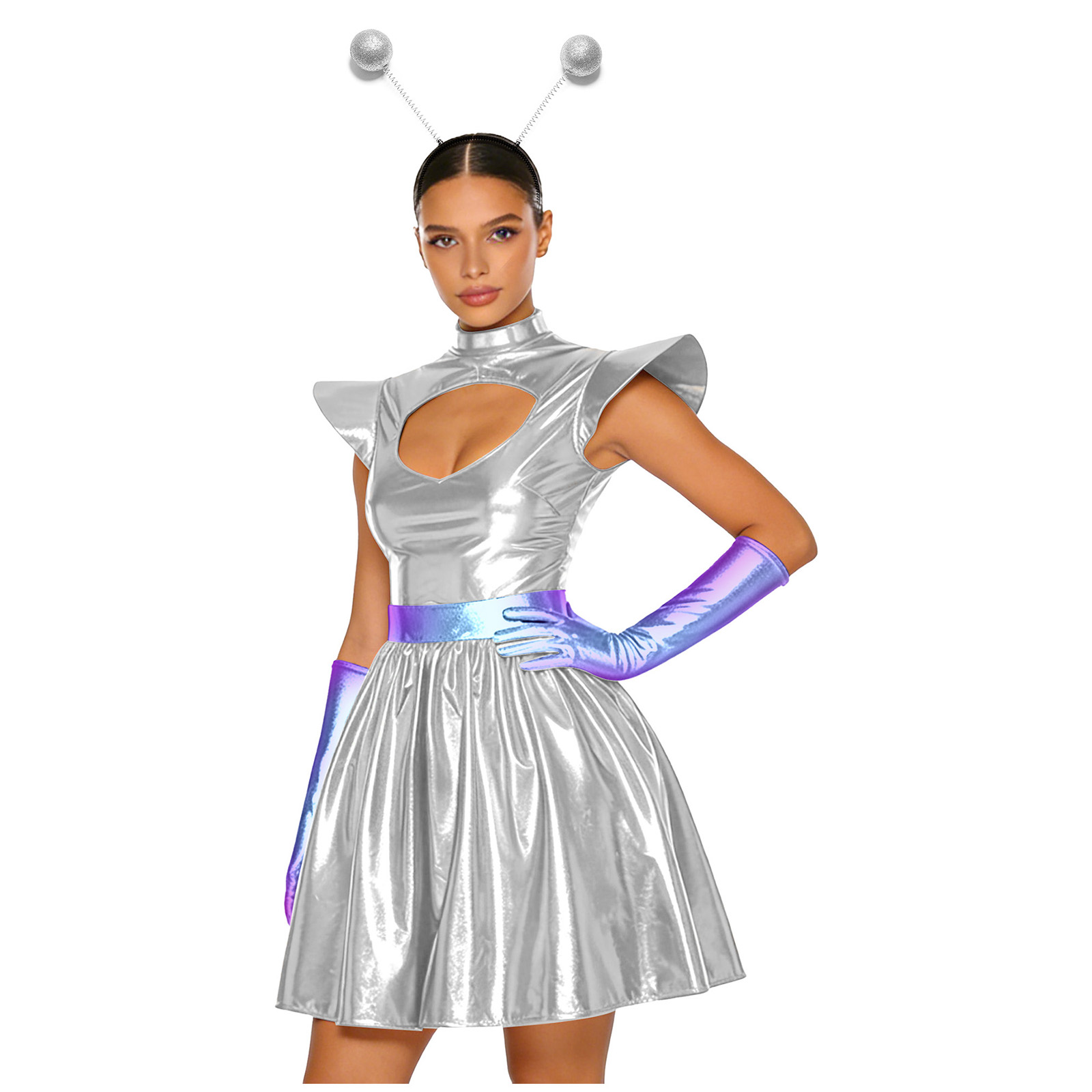 Women Shiny Alien Outerspace C – Women'S Vacation Accessories recenzja i cena