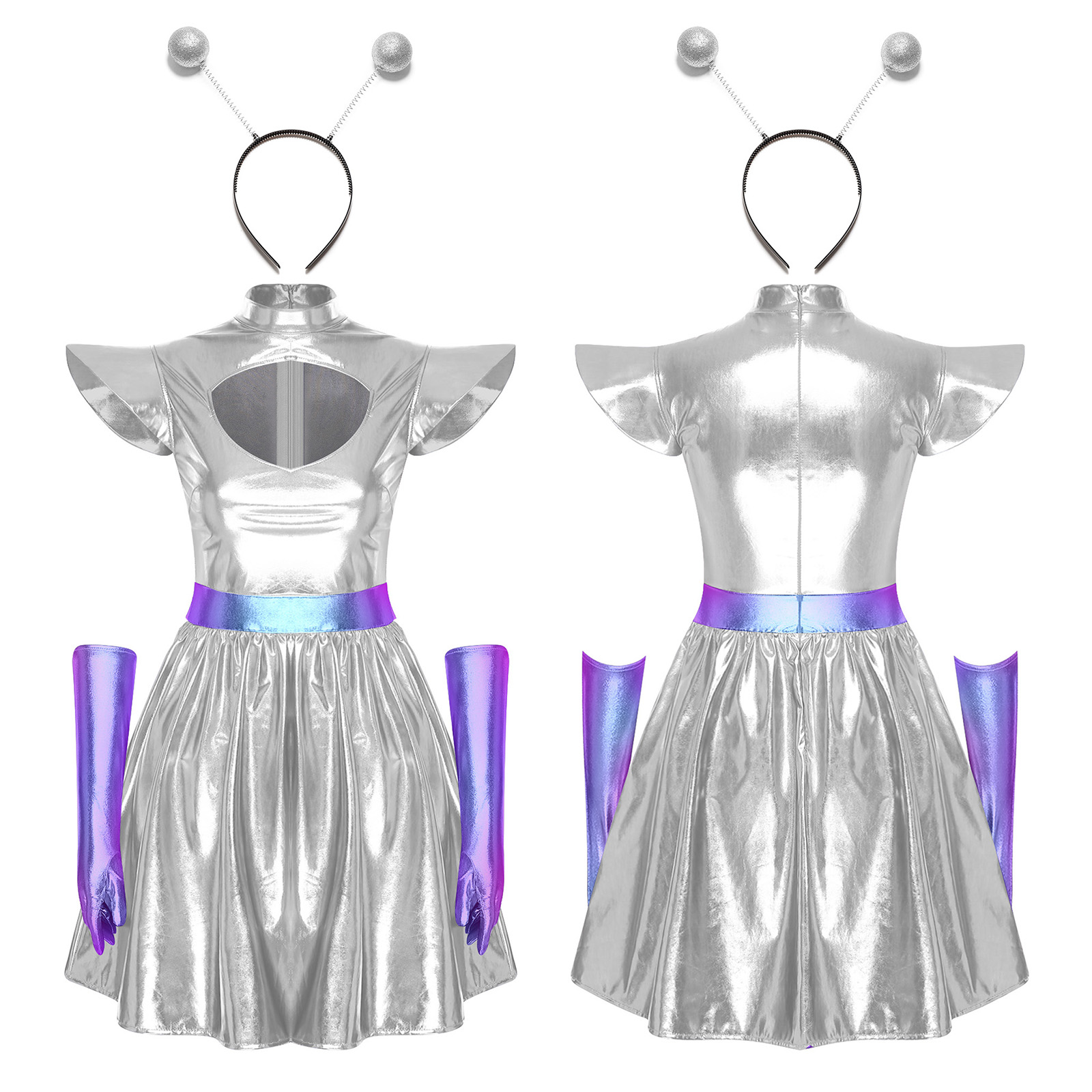 Women Shiny Alien Outerspace C – Women'S Vacation Accessories recenzja i cena
