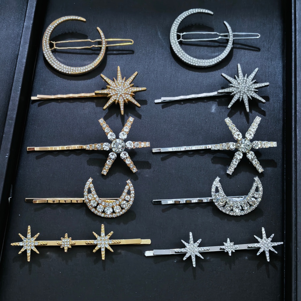 3/4 pcs set Crystal Star Hairp – Women'S Accessories H&M recenzja i cena