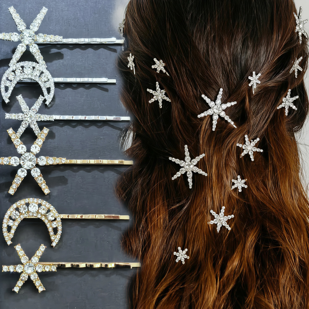3/4 pcs set Crystal Star Hairp – Women'S Accessories H&M recenzja i cena