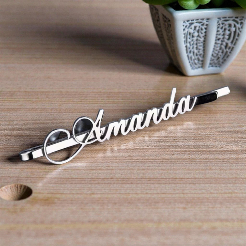 Fashion Custom Name Hairclip S – Women Accessories Name recenzja i cena