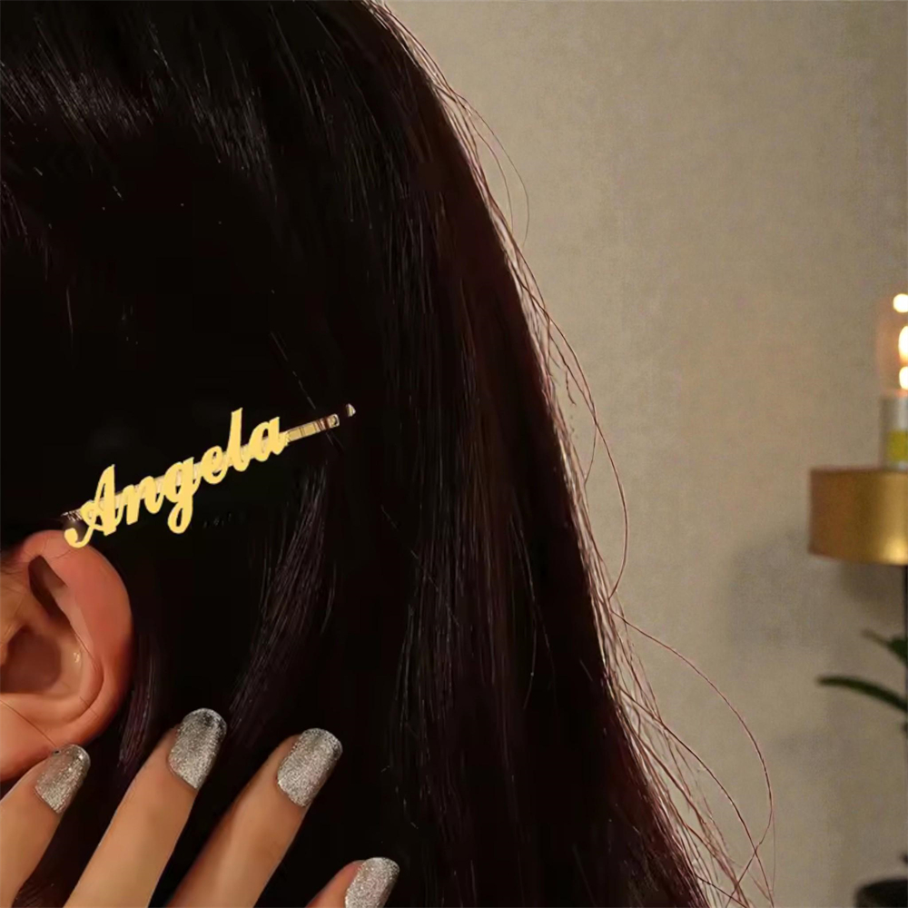 Fashion Custom Name Hairclip S – Women Accessories Name recenzja i cena