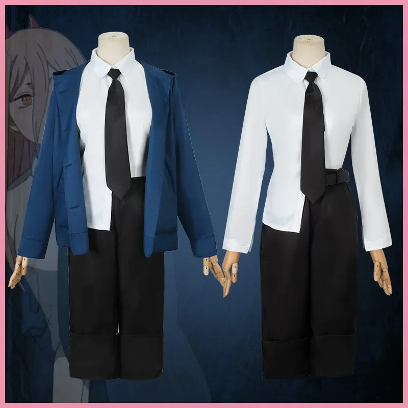 Power Cosplay Chainsaw Man Cos – Women'S Vacation Accessories recenzja i cena