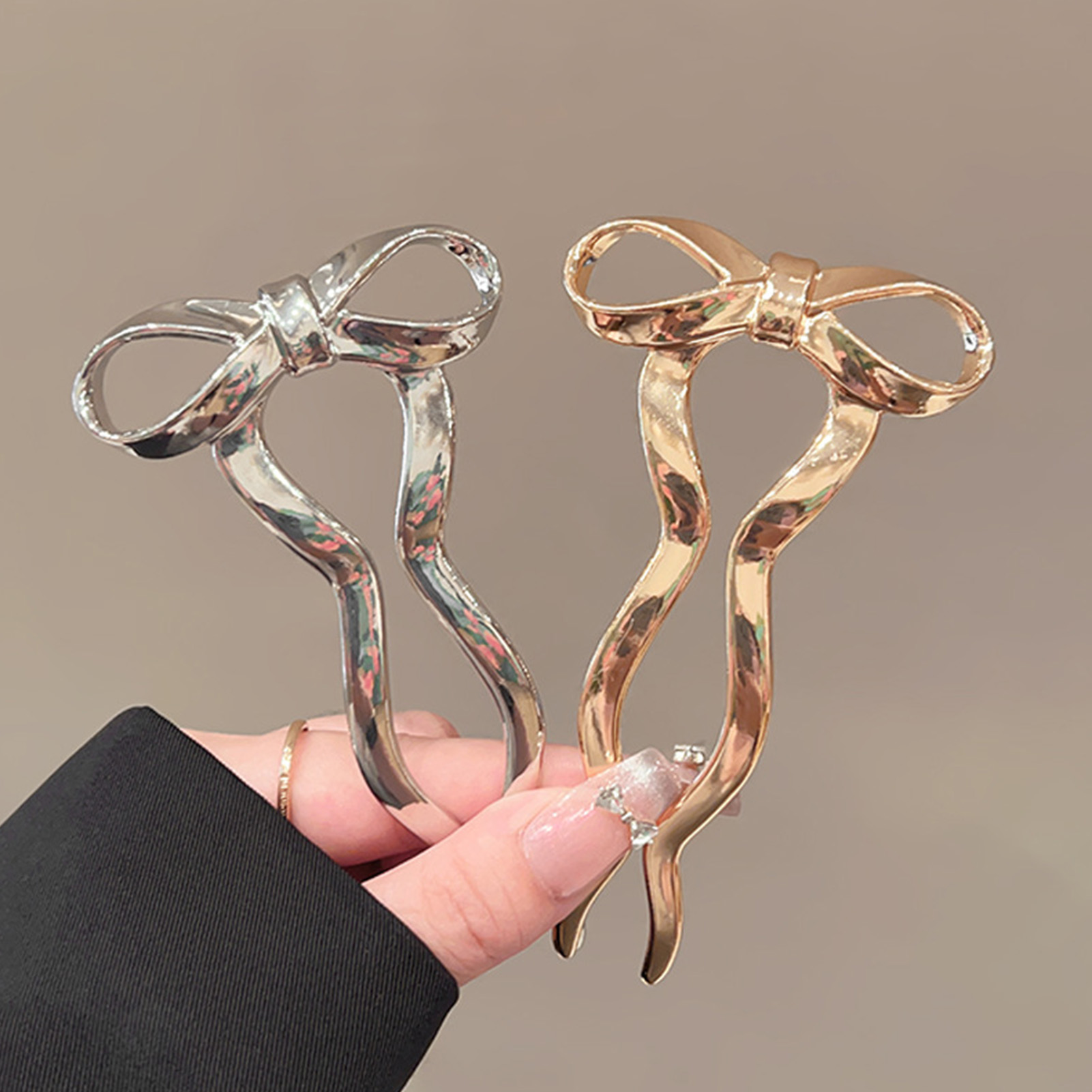 Elegant Bowknot U Shape Hairpi – Women Accessories Holder recenzja i cena