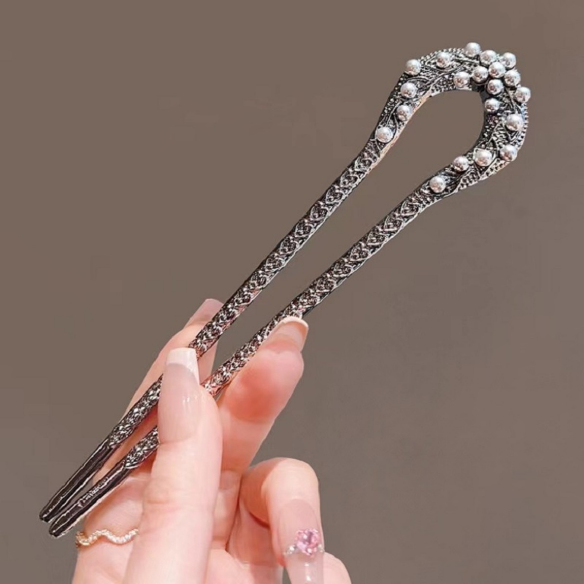 New Pearl U Shaped Hairpin For – Women'S Accessories H&M recenzja i cena