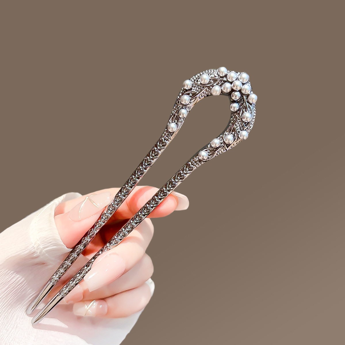 New Pearl U Shaped Hairpin For – Women'S Accessories H&M recenzja i cena
