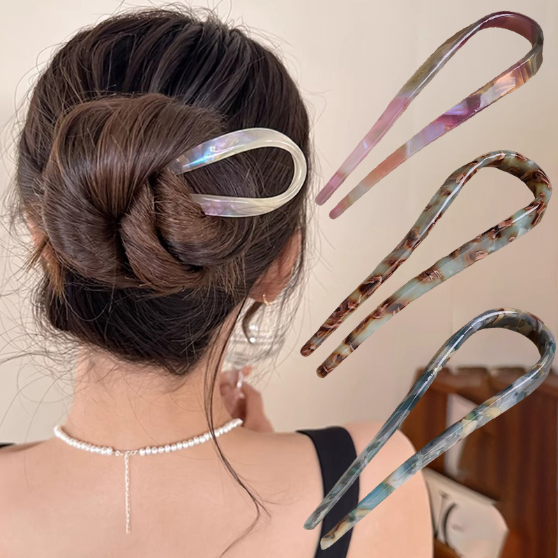 U-Shaped Hair Sticks Acetate A – Women'S Accessories H&M recenzja i cena