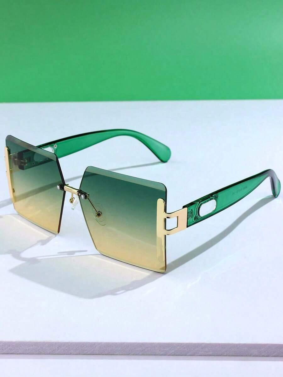 Elegant Square Frame Gradient  – Women'S Vacation Accessories recenzja i cena