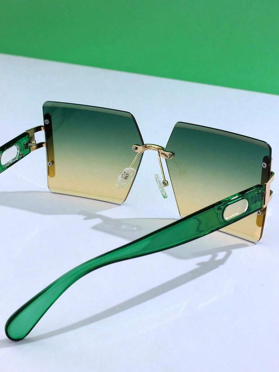 Elegant Square Frame Gradient  – Women'S Vacation Accessories recenzja i cena