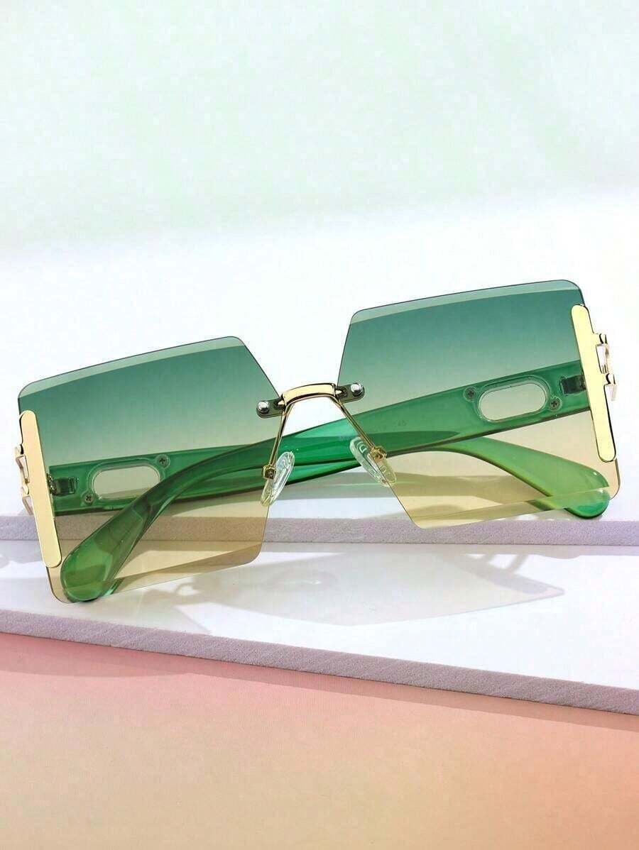 Elegant Square Frame Gradient  – Women'S Vacation Accessories recenzja i cena