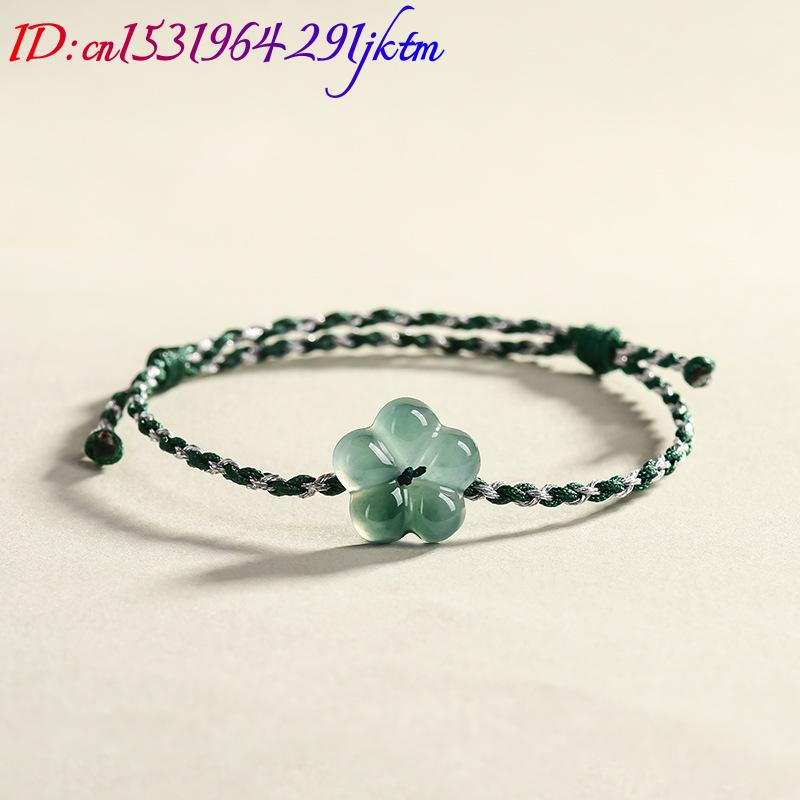 Burmese Jadeite Flower Bracele – Women Accessories To Gift recenzja i cena