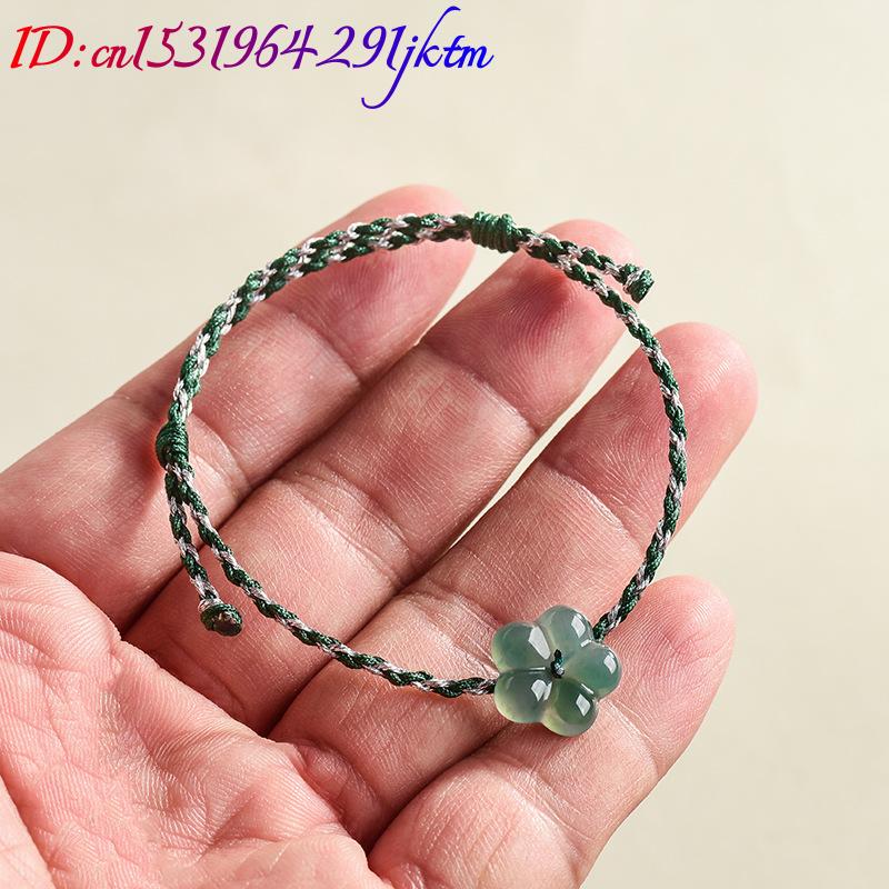 Burmese Jadeite Flower Bracele – Women Accessories To Gift recenzja i cena