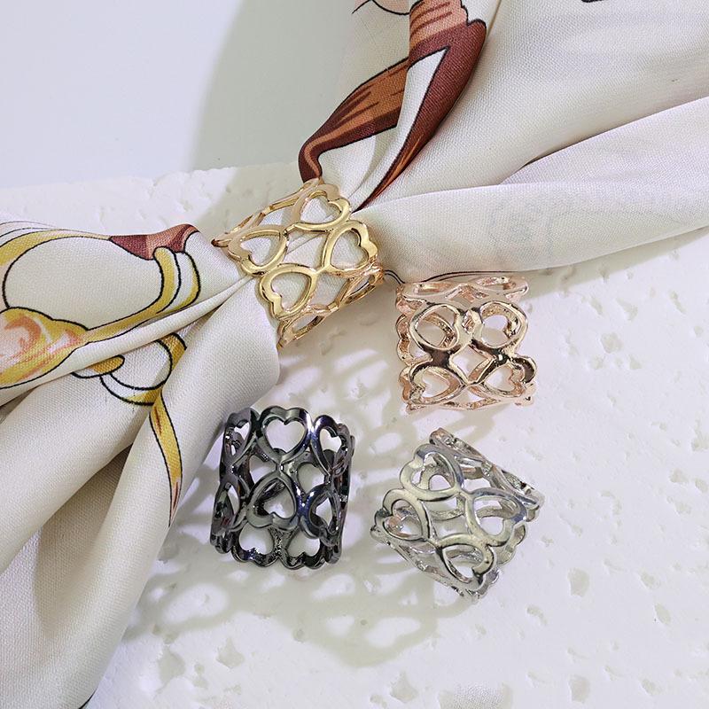 1/4Pcs Alloy Circle Scarves Br – Women'S Accessories Clothing recenzja i cena