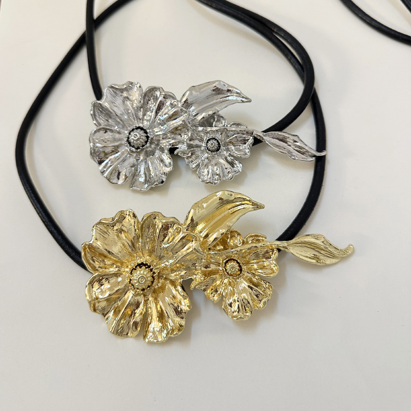Fashion Design Metal Flower Wa – Women'S Jeans Accessories Chain recenzja i cena