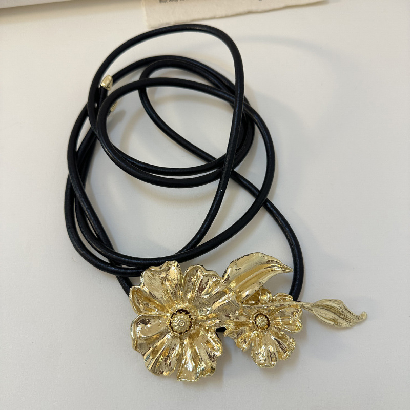 Fashion Design Metal Flower Wa – Women'S Jeans Accessories Chain recenzja i cena