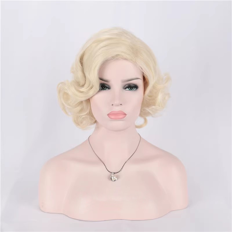 Synthetic Short Curly Hair Blo – Women'S Accessories In The 1950S recenzja i cena
