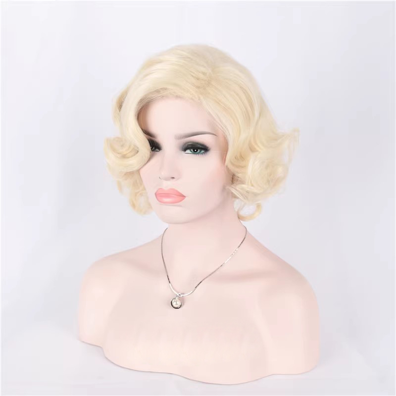 Synthetic Short Curly Hair Blo – Women'S Accessories In The 1950S recenzja i cena