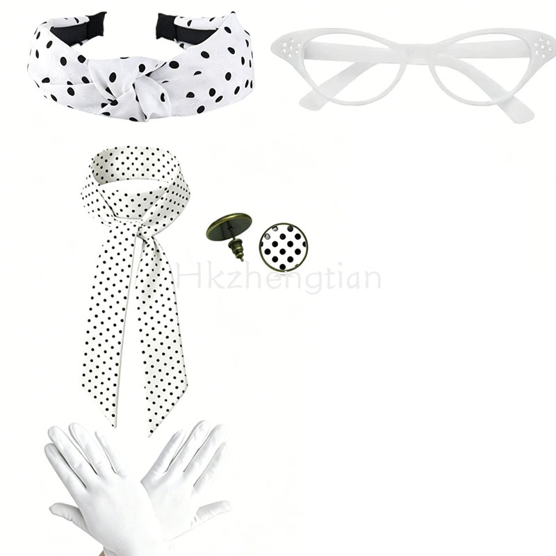 1950s Retro Polka Dot Accessor – Women'S Accessories In The 1950S recenzja i cena