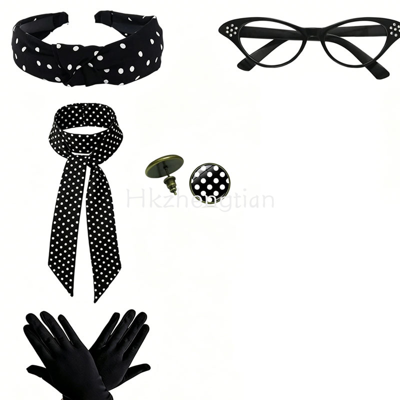 1950s Retro Polka Dot Accessor – Women'S Accessories In The 1950S recenzja i cena