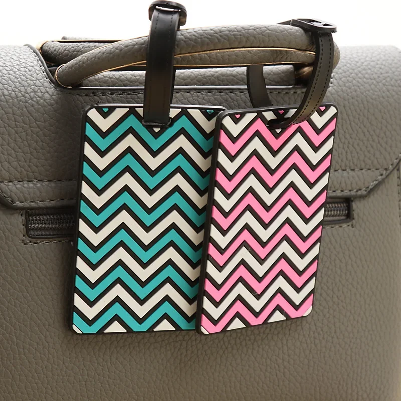 Geometric Luggage Tags for Wom – Women Accessories Name recenzja i cena