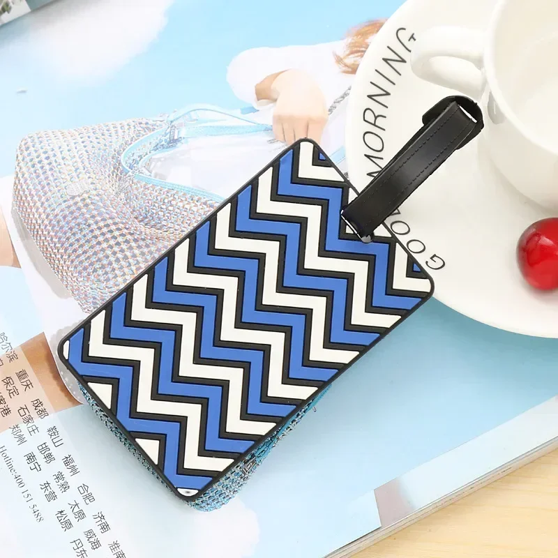 Geometric Luggage Tags for Wom – Women Accessories Name recenzja i cena