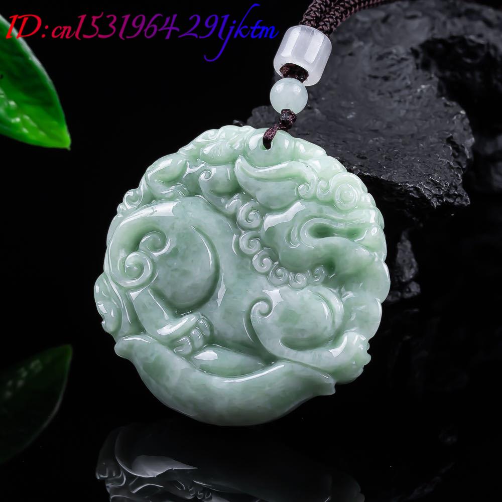 Natural Myanmar Jadeite Pixiu  – Women Accessories To Gift recenzja i cena