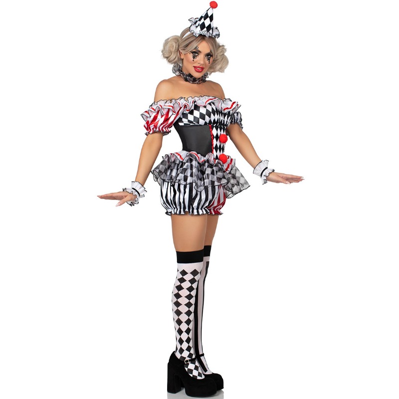 Women Clown Cosplay Costume Ci – Women'S Vacation Accessories recenzja i cena