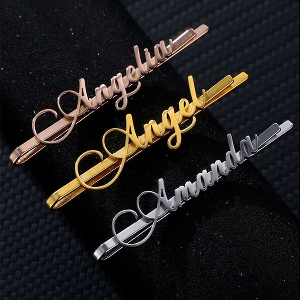 Custom Name Hair Clips Fashion – Women Accessories Name recenzja i cena