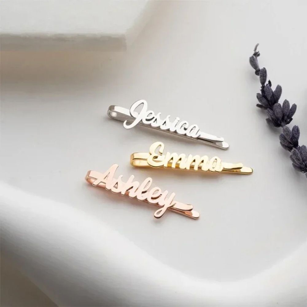 Custom Name Hair Clips Fashion – Women Accessories Name recenzja i cena
