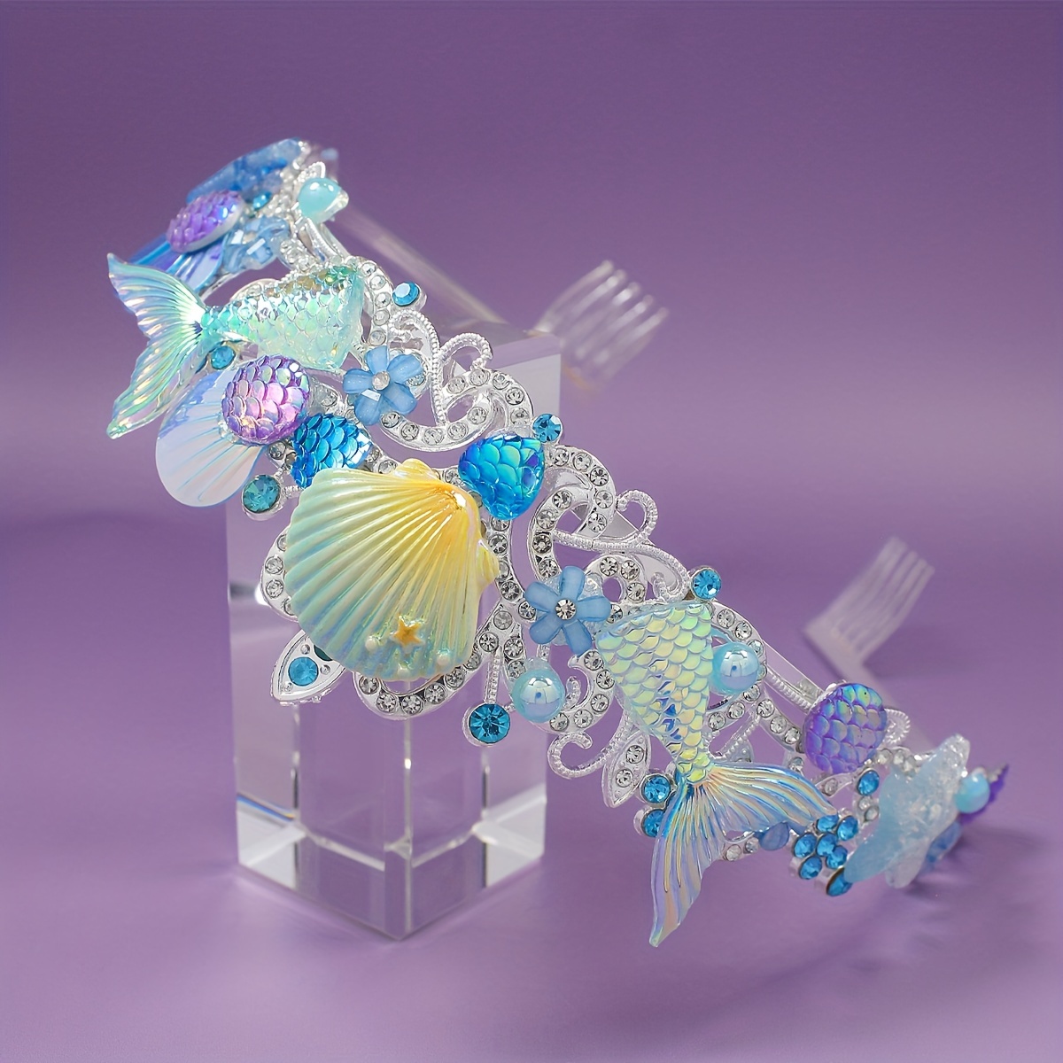 2025 New Mermaid Hair Comb Cro – Women Accessories To Gift recenzja i cena