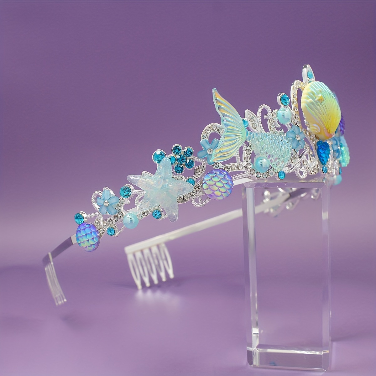 2025 New Mermaid Hair Comb Cro – Women Accessories To Gift recenzja i cena